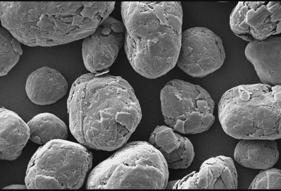 High Carbon Spherical Graphite Black Powder batterijklasse