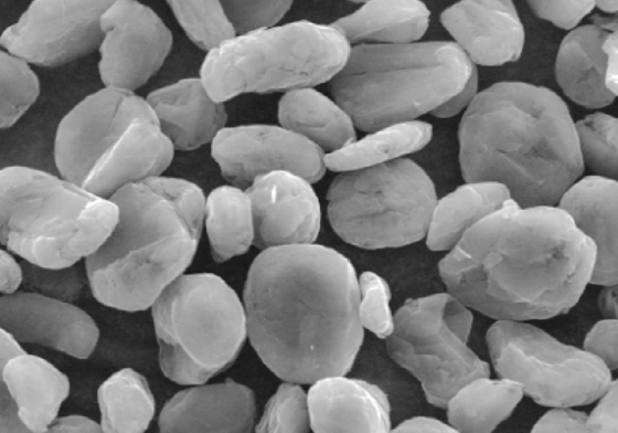 Hoge zuiverheid natuurlijk anodemateriaal van grafiet met een laag asgehalte