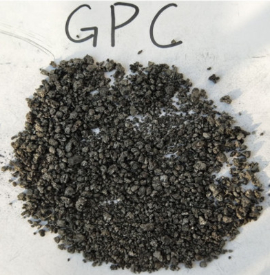 0,5% Ash Graphite Petroleum Coke 1mm5mm Vaste Koolstof van GPC Recarburizer 99%