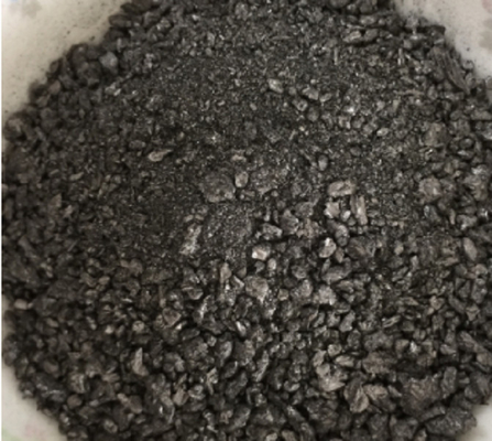 3mm 6mm Zwarte Gecalcineerde Huisdierencokes 1,5% Vluchtige 8% Ash For Recarburizer